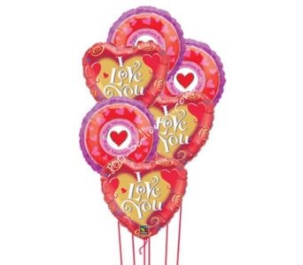 Valentine Balloons USA: Online valentines day Balloons delivery